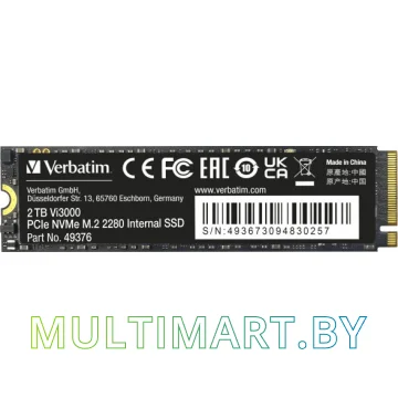 SSD диск Verbatim Vi3000 2TB (49376)